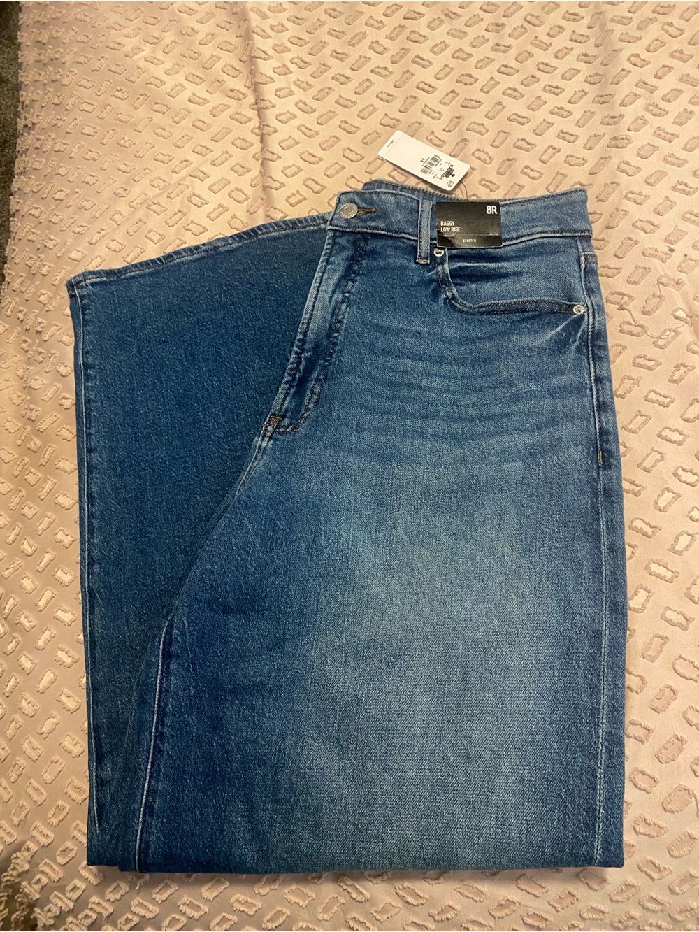 Express Baggy wide leg jeans. Sz 8